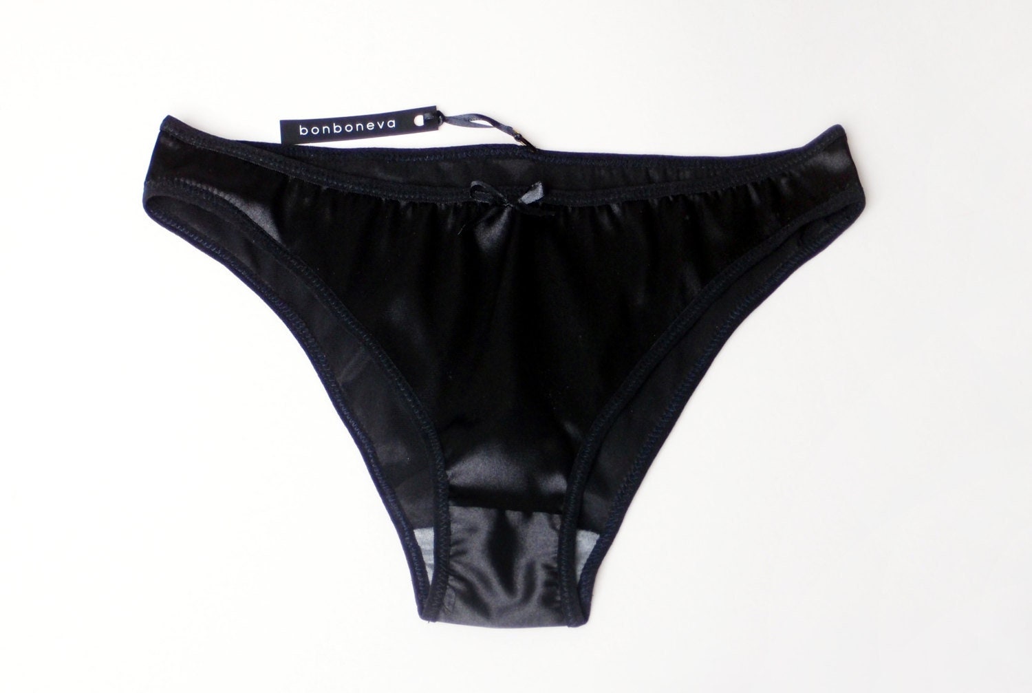 Satin PASSION Knickers. High Waist Flutter Silky Panties. Choose