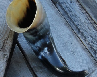 Medieval All Natural Norse Saga Drinking Horn