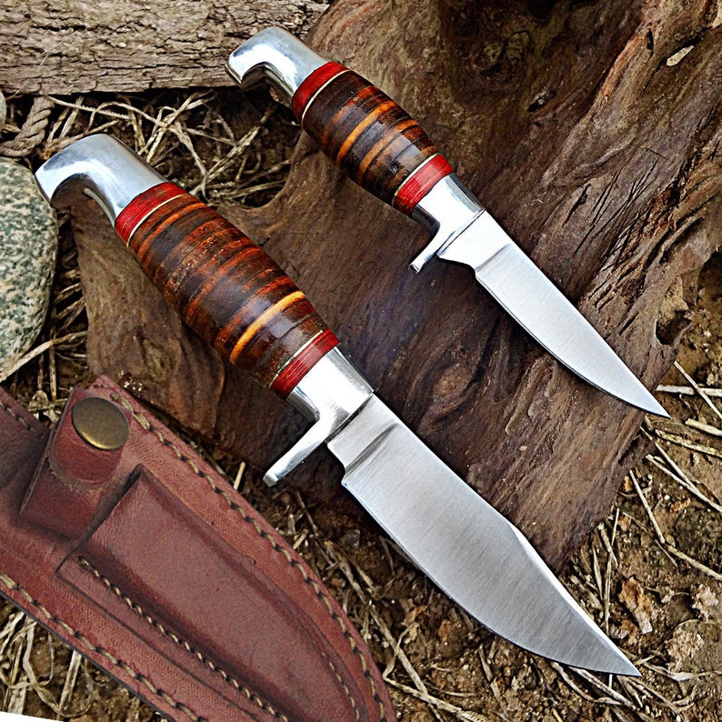 The Brothers Grim Outdoor Duo Hunting Knife Set Etsy