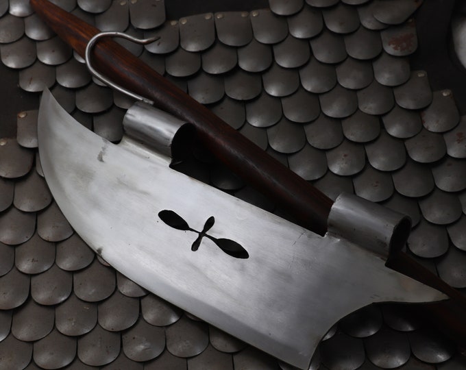 15th Century Replica Scottish Lochaber Axe High Carbon Steel Hand