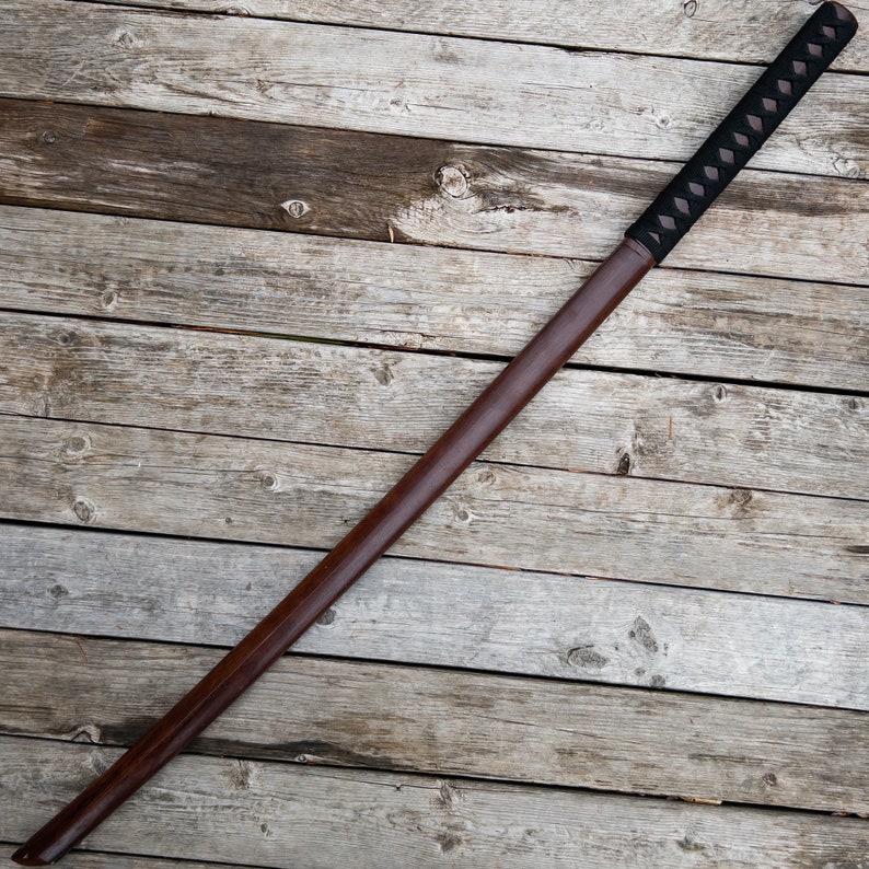 Intense Training Wooden Bokken Martial Arts Practice Katana Daito Sword 
