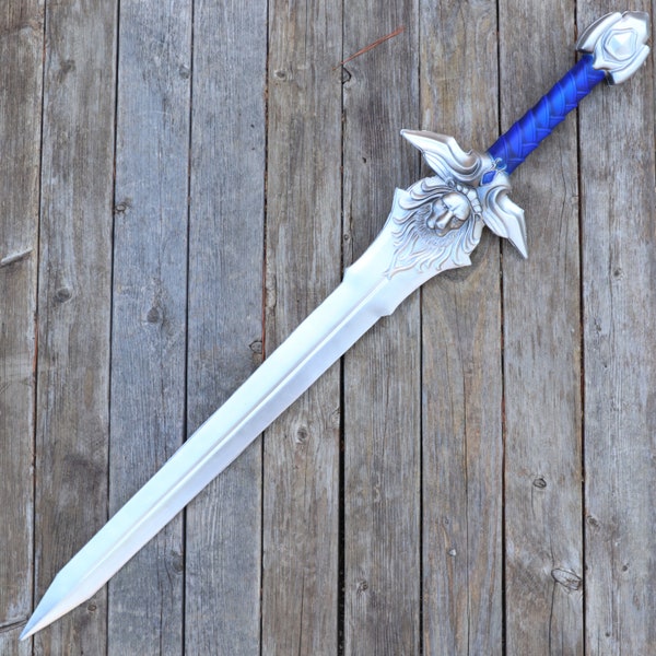 Leo Defender Foam Sword - Polyurethane Foam LARP Fantasy Roleplay Video Game Costume Cosplay Lion Sword w/ Hand-Painted Detail