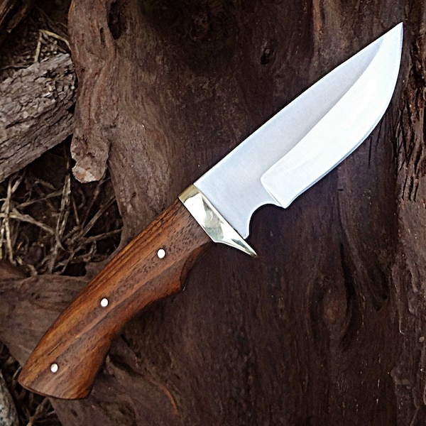 Ole Reliable Southwestern Buck Skinning Knife - Collectible Stainless Steel Full Tang Simple Outdoor Hunting Knife