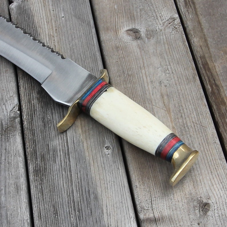 Survival of the Fittest Hunting Knife Collectible Fixed Etsy