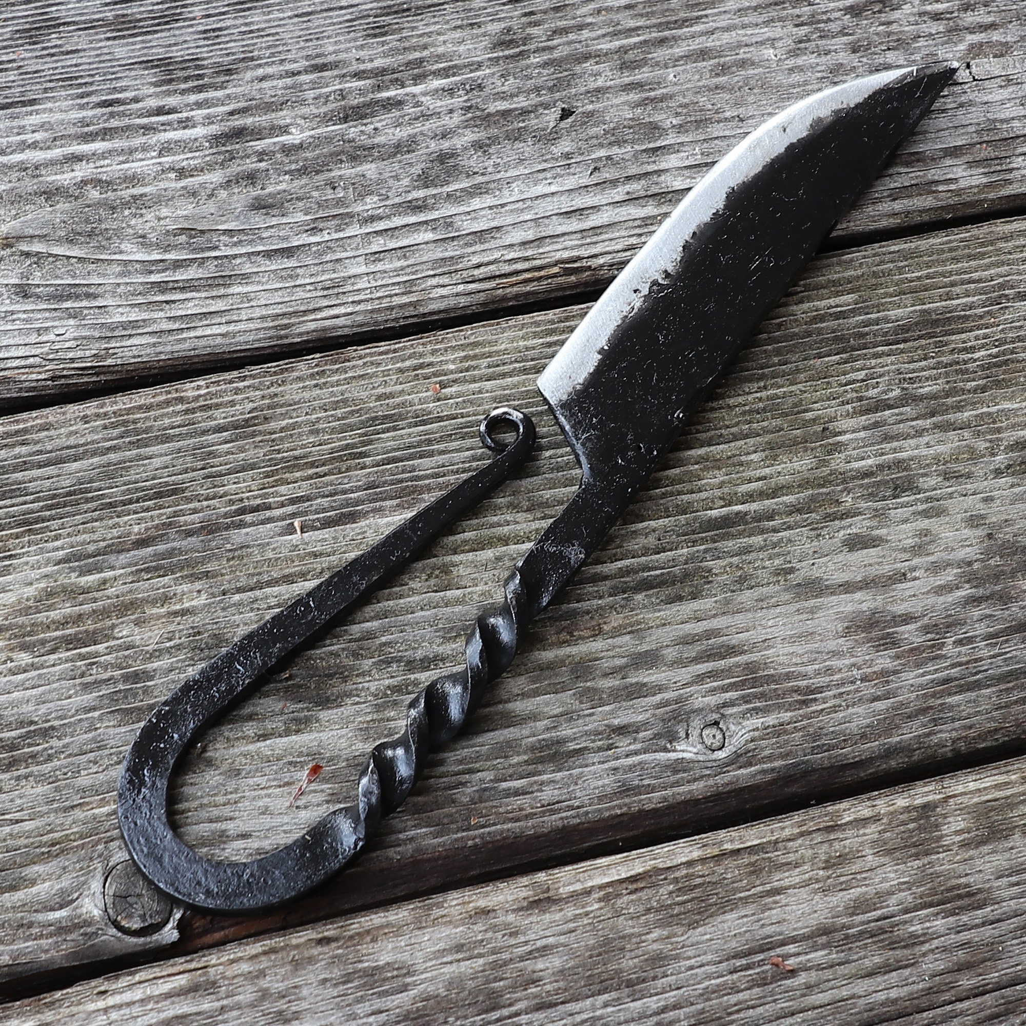 Hand Forged Viking Knife Set, Iron Age Knife and Food Pricker, Early  Medieval Feasting Set, Norseman Knife and Awl Set, -  Israel