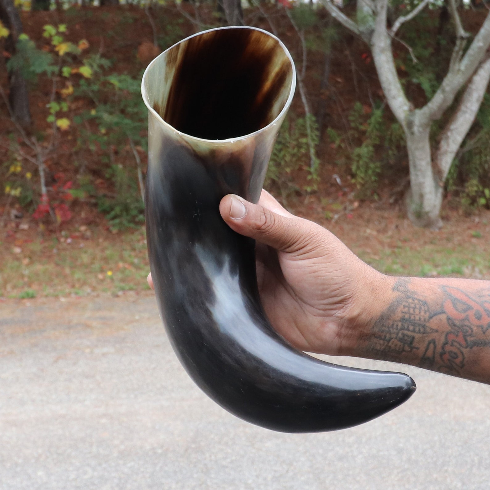 Toast to Valhalla Viking Drinking Horn Medieval Inspired Etsy