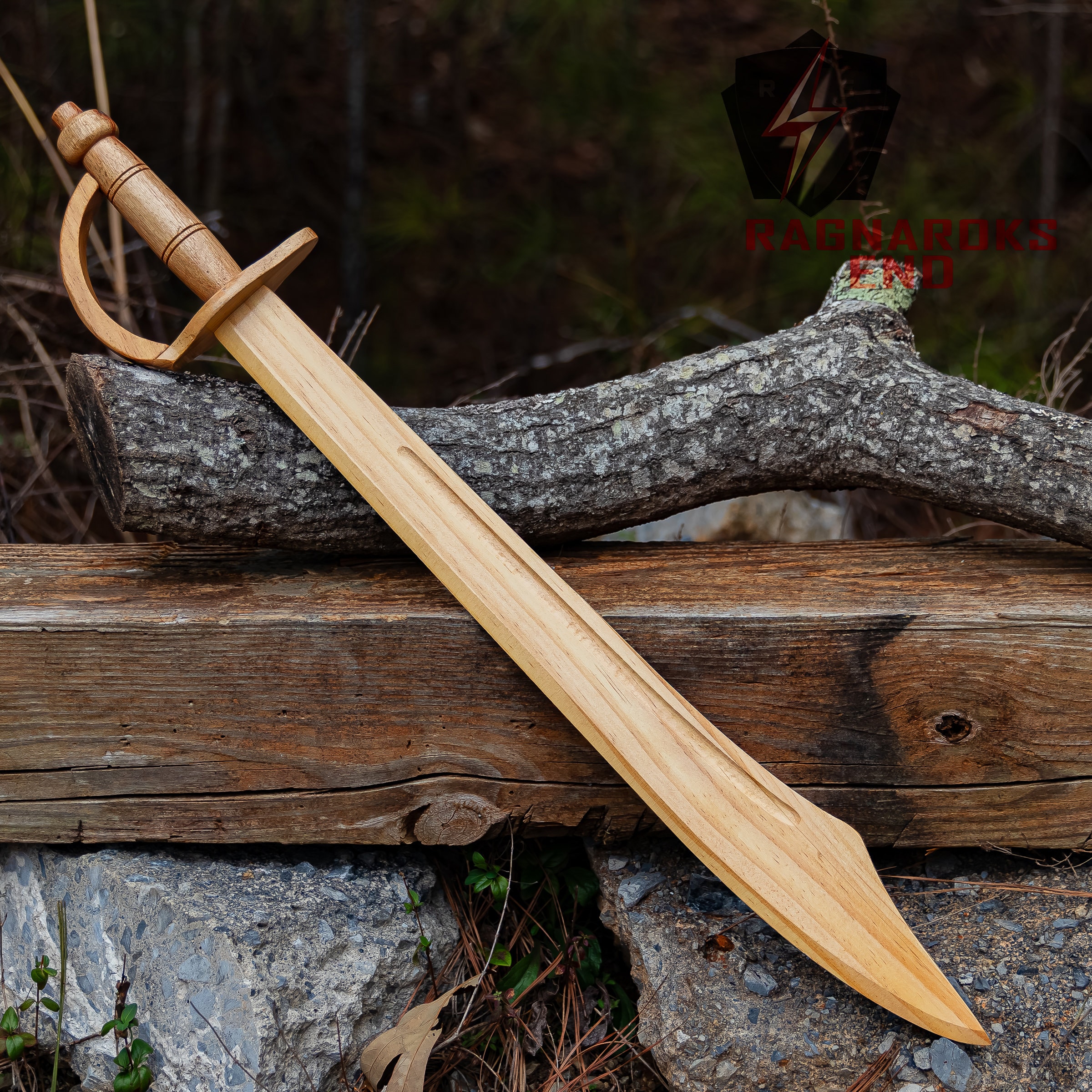 Spanish Main Buccaneer Steamed Beech Wood Pirate Sword