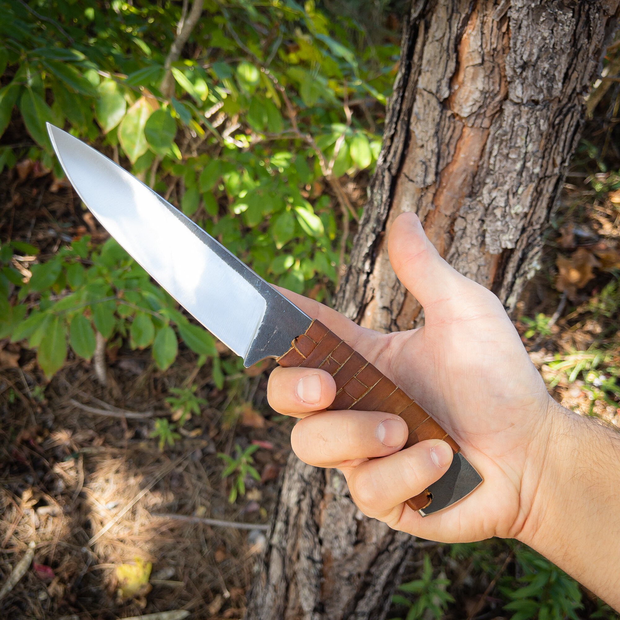 Now or Never Full Tang Outdoor Knife Hand Carbon Etsy