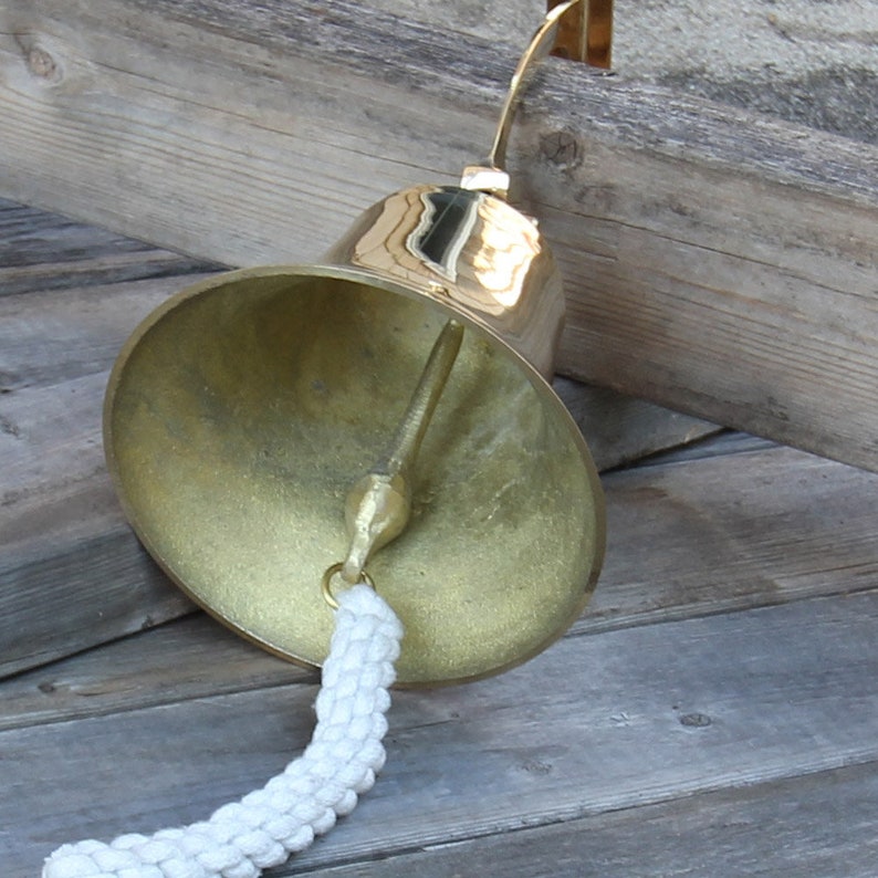 Nautical Brass Maritime Day Watch Ship Bell Etsy