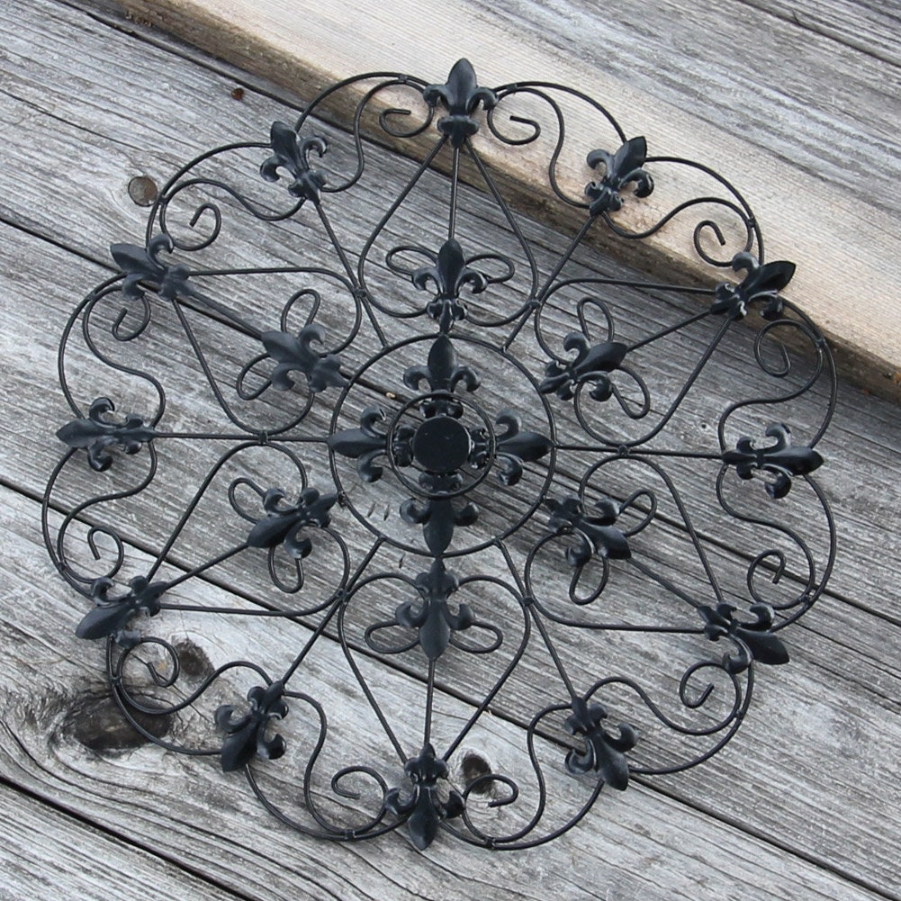 Wrought Iron Medallion