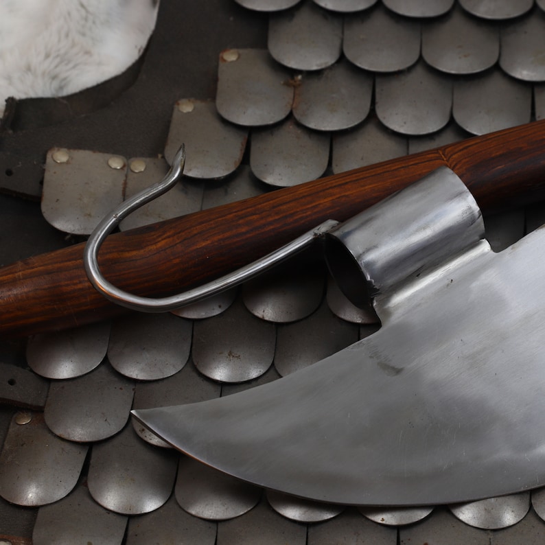 15th Century Replica Scottish Lochaber Axe High Carbon Steel Etsy