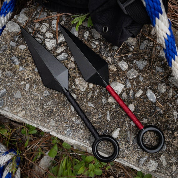  9 1/2  Metal Ninja Kunai Throwing knife : Sports & Outdoors