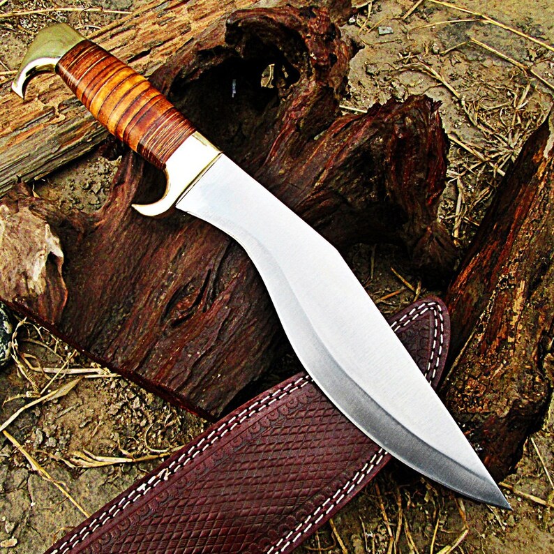 Nation Assassin Kukri Hunting Knife Collectible Stainless Etsy