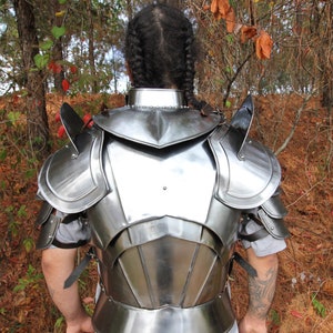 Ragnaroksend Steel Hero Knight 18g Pauldron With Swordbreaker Set of 2 ...