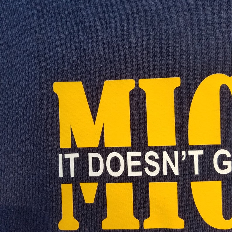 MICHIGAN Spirit Wear. T Shirt . Michigan Made Swag. Show Your Etsy