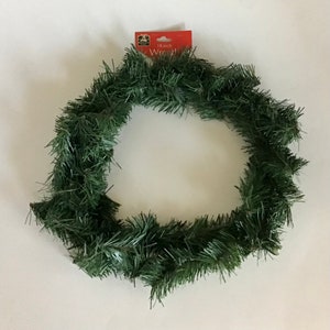 Blank Greenery Wreath 18”, Door Decor, Craft Supply