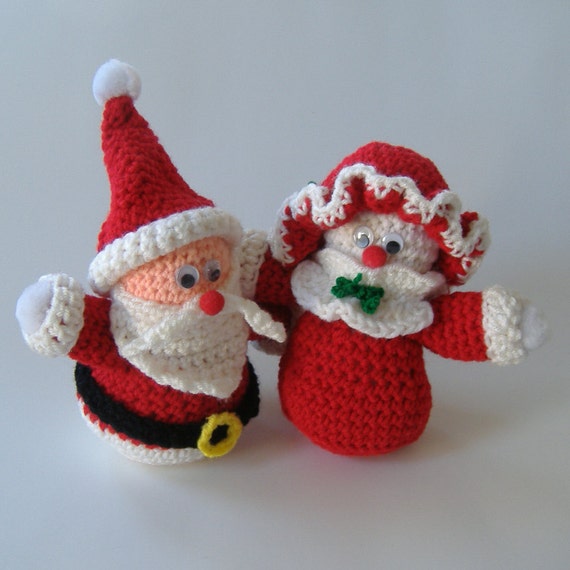 stuffed mrs santa claus