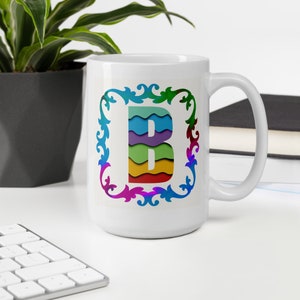 Mug with Initial B