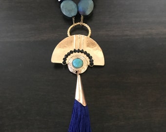 Goddess Bastet Pendant Necklace