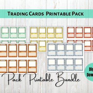 Plantilla de tarjeta coleccionable, naipe, plantilla de tarjeta deportiva, tarjetas personalizadas de bricolaje, crea tus propias tarjetas coleccionables, crea tu propio Pokémon