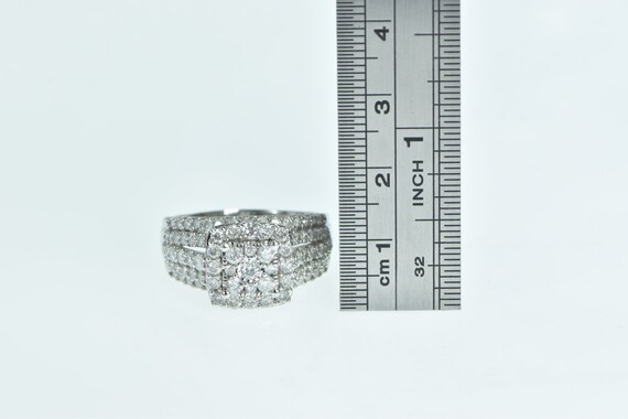 10K 1.08 Ctw Diamond Encrusted Engagement Ring Si… - image 4