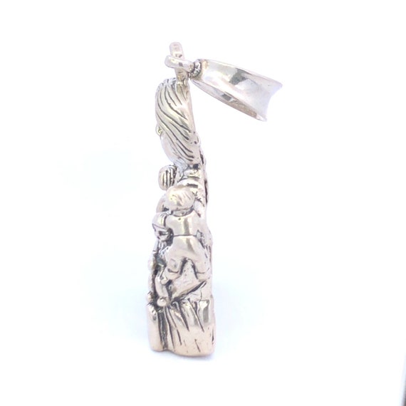 Sterling Silver Ornate Kachina Doll Native Americ… - image 2