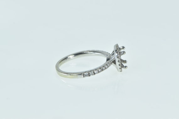 14K 0.33 Ctw Diamond Basket Engagement Setting Ri… - image 2