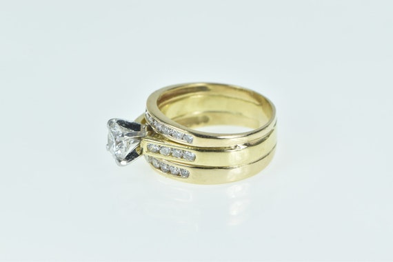 14K 0.71 Ct E VS2 GIA Diamond Engagement Ring Siz… - image 2