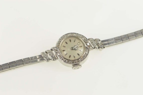 0.50 Ctw Diamond Omega 12.2mm Face Women's Watch - image 2