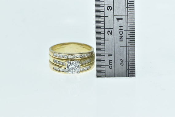 14K 0.71 Ct E VS2 GIA Diamond Engagement Ring Siz… - image 4