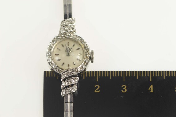 0.50 Ctw Diamond Omega 12.2mm Face Women's Watch - image 4