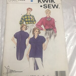 Rare, KWIK sewing Pattern #1489 sewing pattern