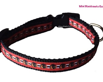 Chicago Blackhawks Red Dog Collar Small or XS Hockey