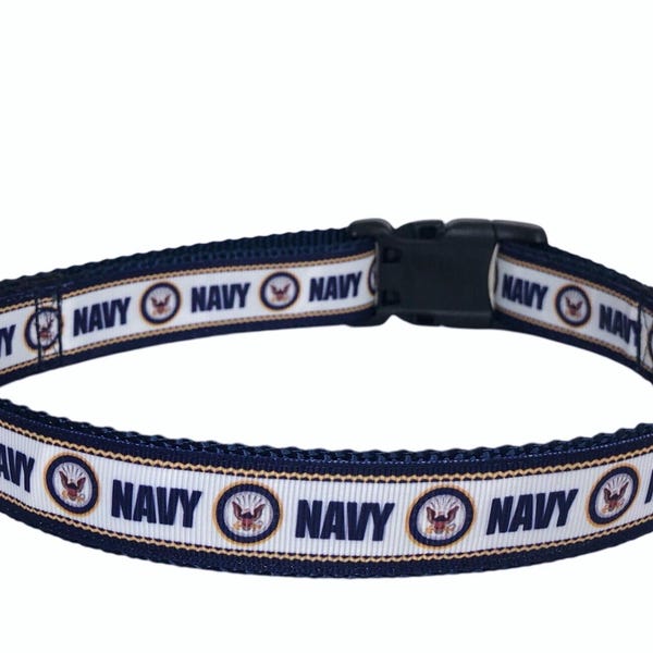 Collar para perro de la Marina de los Estados Unidos (USUSN)