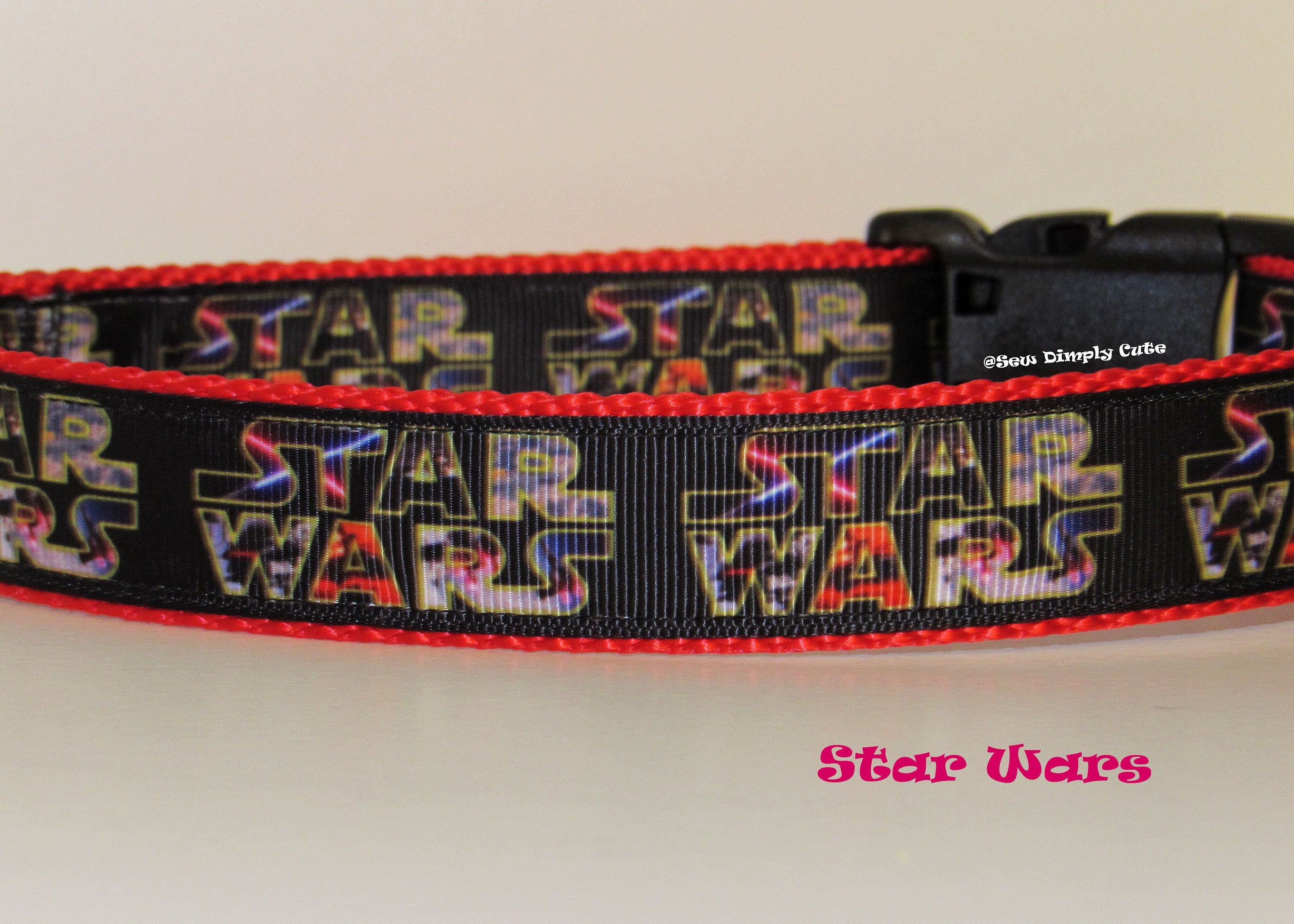 Star Wars Adjustable Dog Collar Etsy