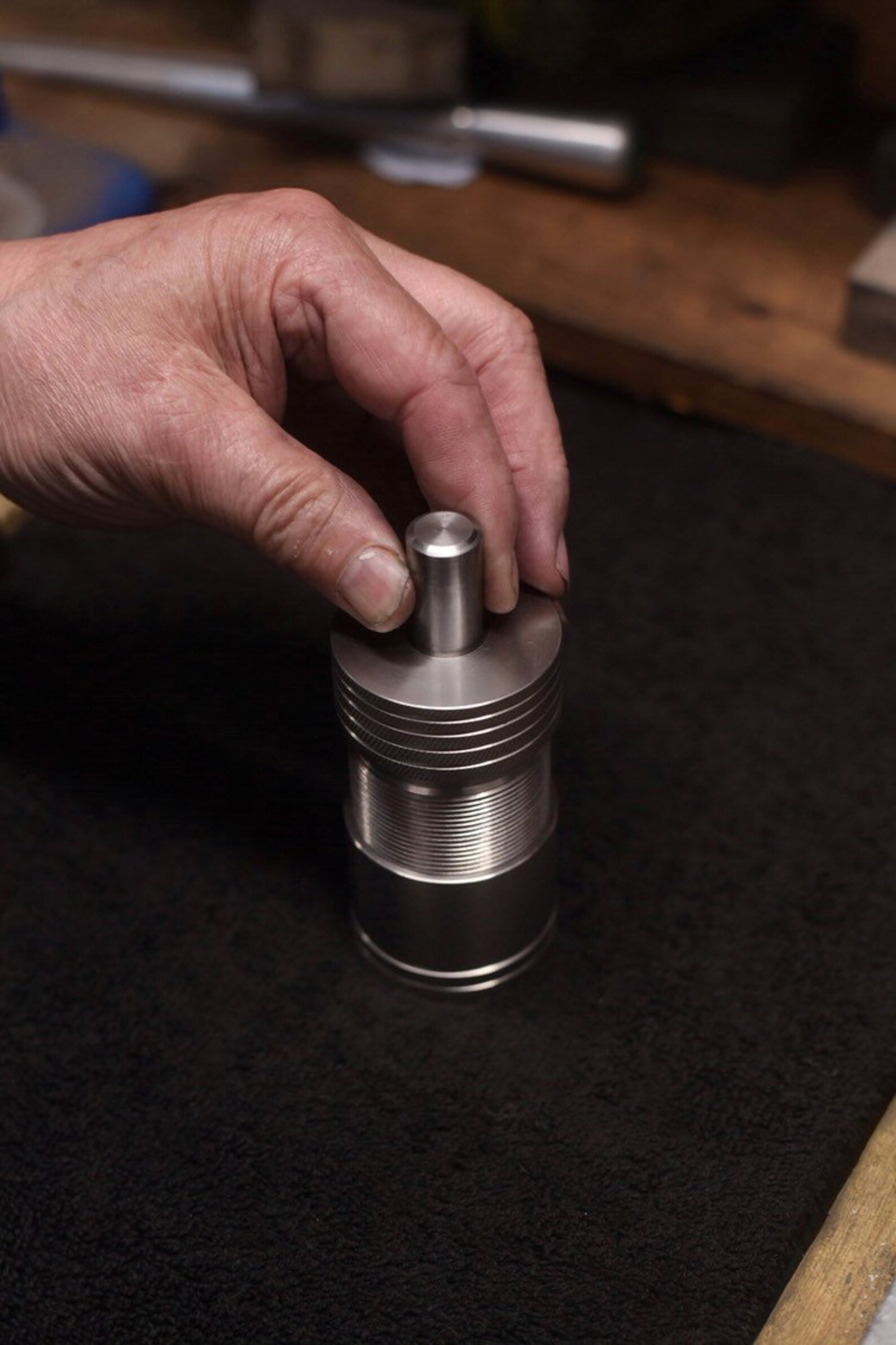 Self Centre Coin Punch Tool C/w 5 Hardened Punches Etsy Denmark