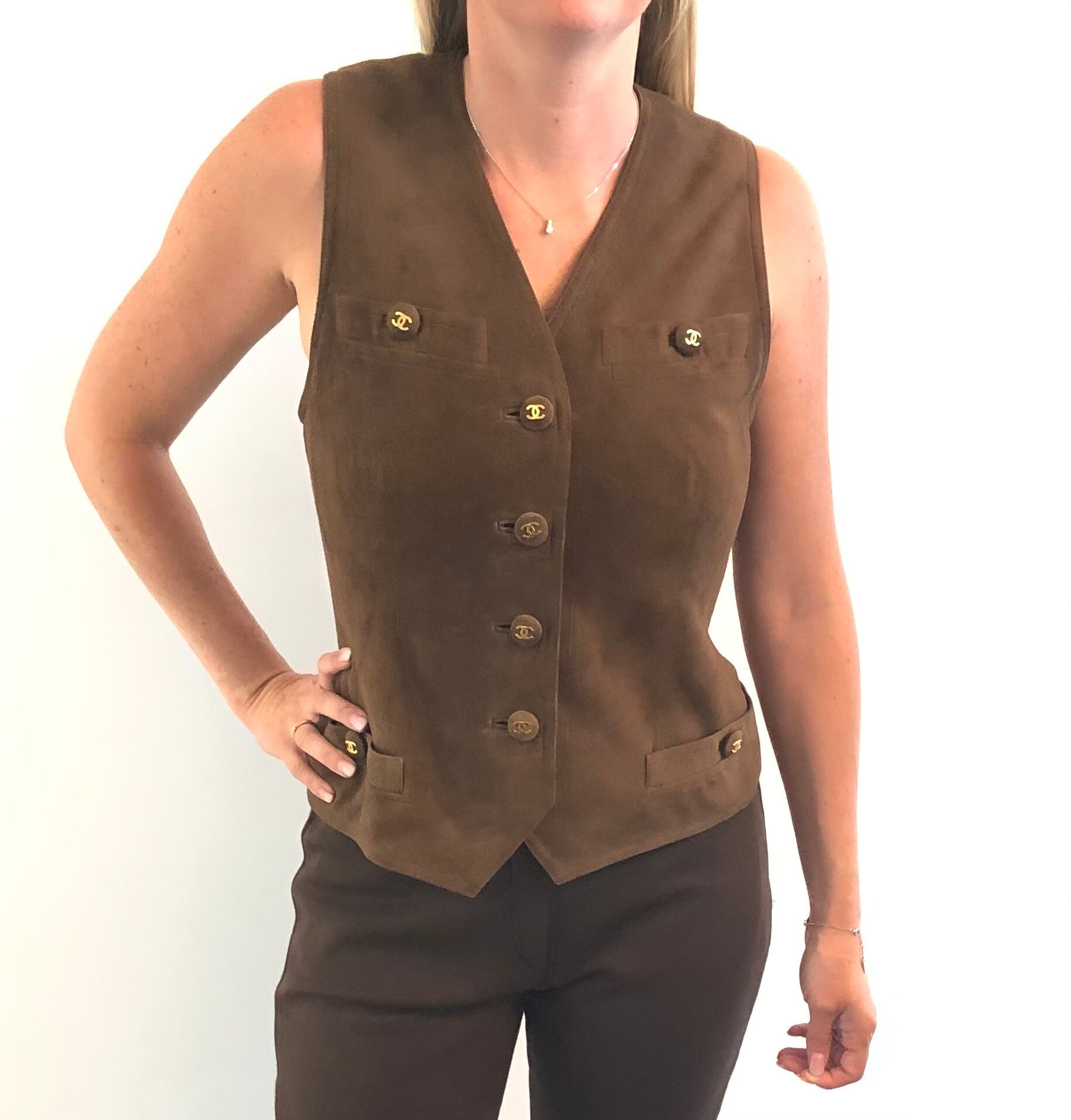 Chanel Buttons Sweater - Etsy