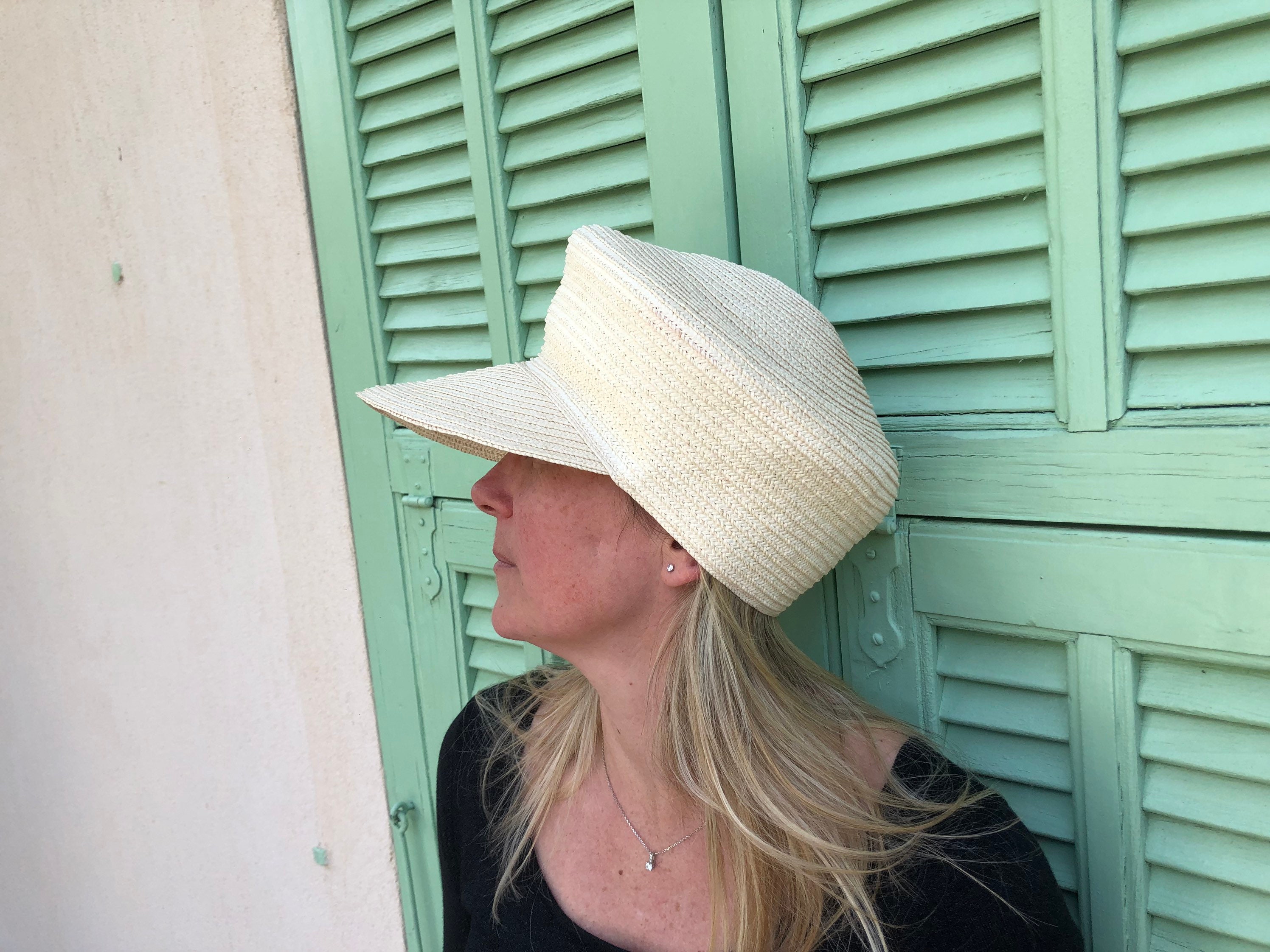 Hermès Rare Vintage Natural Straw Cap, Super Stylish - Etsy 