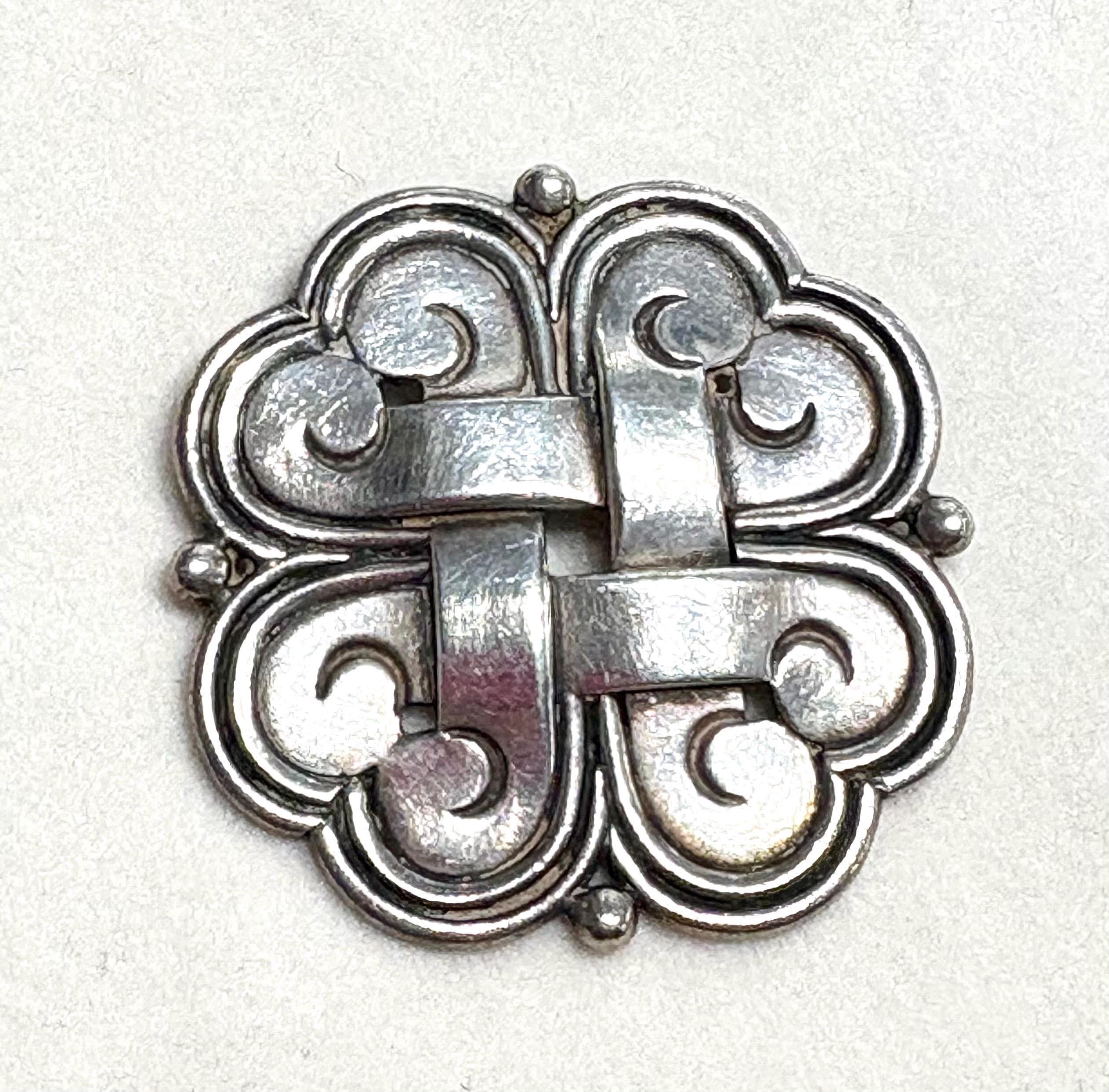 BROCHE ANCIENNE MEXIQUE Ane et Cactus en Argent Massif EUR 75,00 - FR