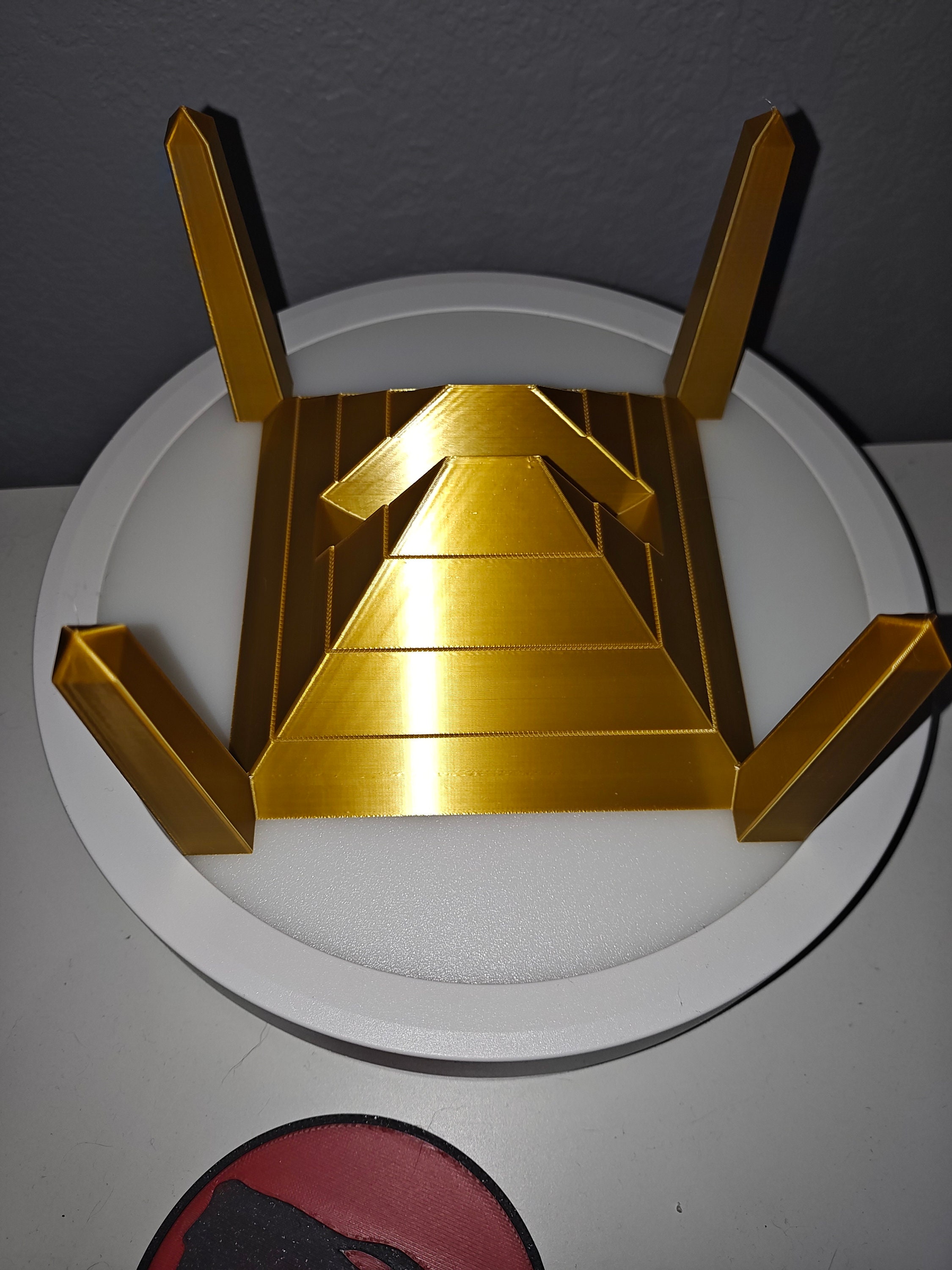 Thundercats Golden Mumra Pyramid Mumm-ra Coaster Set of 4 With Coaster ...