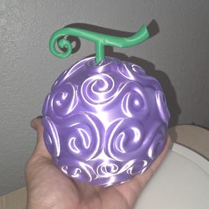 3D Printed Devil Fruit (Gomu Gomu no Mi Inspired) with Secret Compartment - Anime Fan Art/Replica