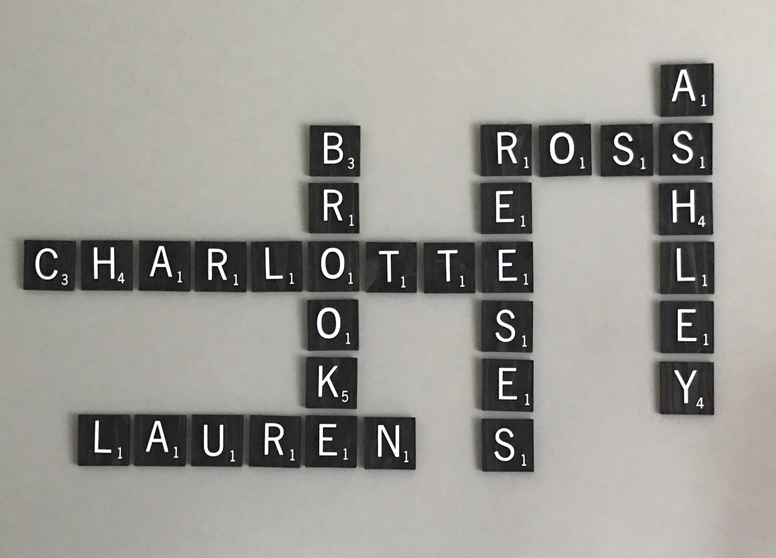 Large Scrabble Letters 5.5 Wood Scrabble Tiles Large | Etsy