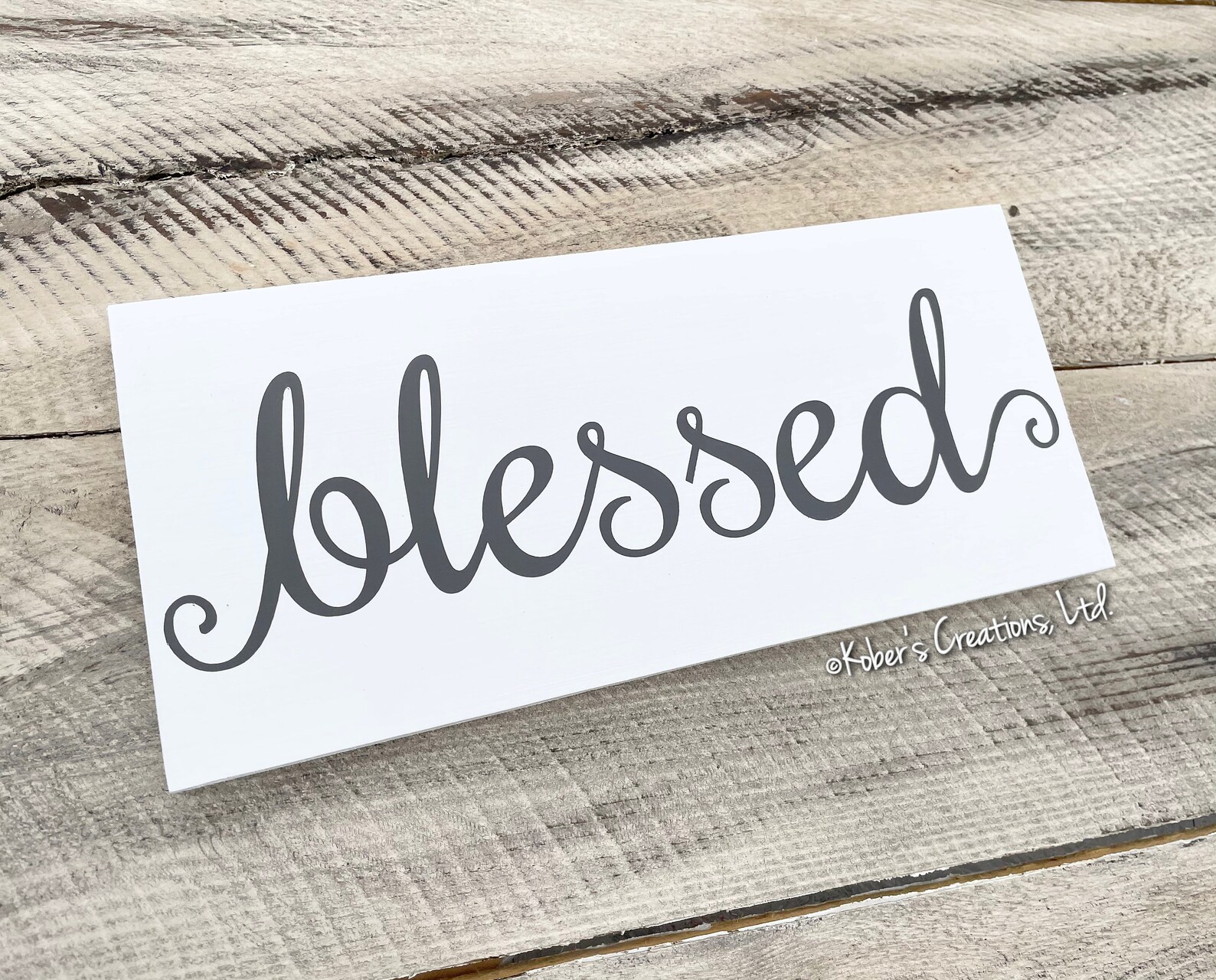 Blessed Wood Sign Rustic Blessed Sign Small Blessed Sign - Etsy.de