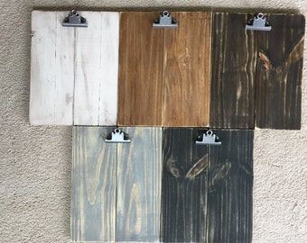 Rustic Wood Pallet Clipboard, Distressed Pallet Clipboard, Rustic Photo Frame, Rustic Photo Clipboard, Homework Display, Kid Artwork Frame