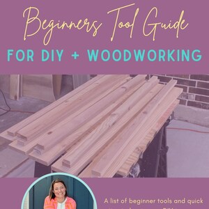 DIY Beginners Tool Guide l Simple DIY Tools eBook l Home Project Starter Guide PDF