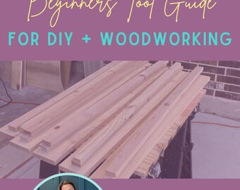 DIY Beginners Tool Guide l Simple DIY Tools eBook l Home Project Starter Guide PDF