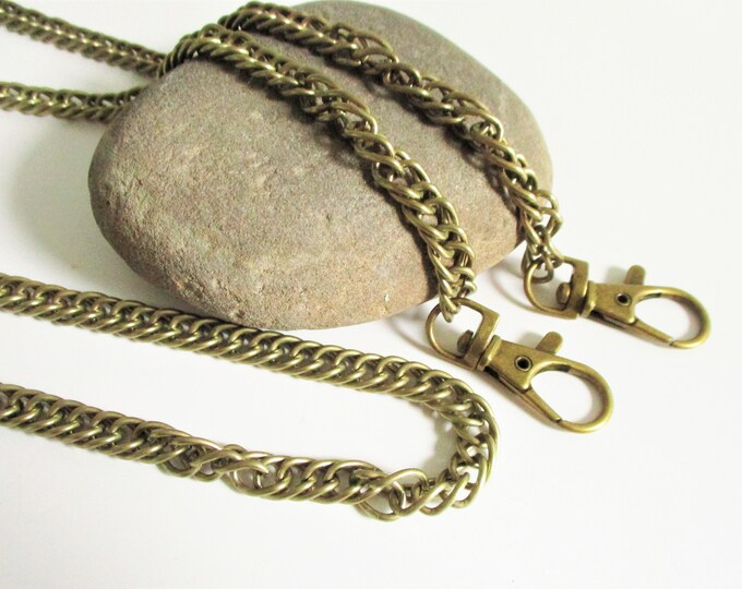 47 1/2 Inch Antique Brass Metal Chain for Clutch Purse Etsy