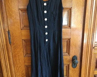Vintage Witchy Sleeveless Maxi Dress