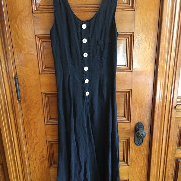 Vintage Witchy Sleeveless Maxi Dress