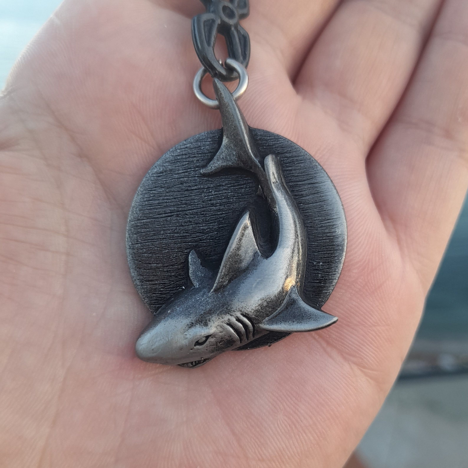 Shark Keyring Scuba Diving Keychain Ocean Nautical Charm Etsy